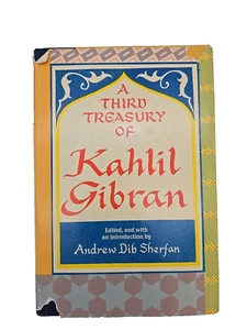 A Third Treasury of Kahlil Gibran 1975 Andrew Dib Sherfan HCDJ Vintage Poetry - Picture 1 of 13