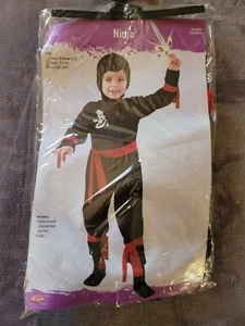 Children's Ninja Halloween Costume Size 3T-4T - Picture 1 of 4