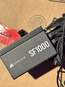Corsair SF Series (2024) SF1000, 80 PLUS Platinum, Fully Modular SFX Power Suppl - Picture 1 of 4