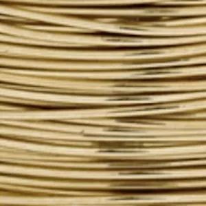 6 yardas alambre artístico resistente al deslustre calibre 20 alambre envolvente color cobre resistente - Imagen 1 de 2