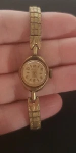 vintage arnex wrist watch 17 Jewels 10k Rgp Bezel parts or repair  - Picture 1 of 7