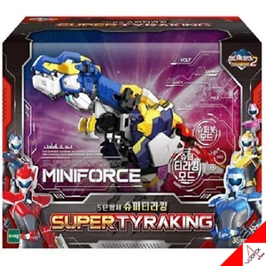 Miniforce Super Dino Power 2 SUPER TYRAKING 5-Dino Integration Transformer Robot - Picture 1 of 6
