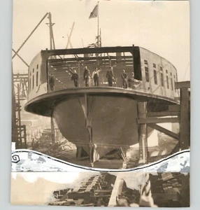 Unique Vintage Maritime Vessel Building TAHOE FERRY 1927 Press Photo - Picture 1 of 2