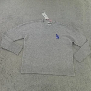 Vineyard Vines Cashmere Sweater Womens Small Gray LA Los Angeles Dodgers New - Picture 1 of 14
