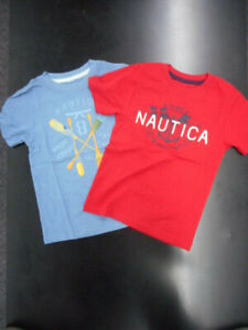 Boys Nautica $19.50 Blue Short Sleeved T-Shirt Sizes 4 - 7X