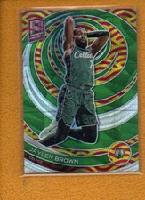 Jaylen Brown 2022-23 Panini Spectra Base Asia Red & Yellow Prizm #13 /75
