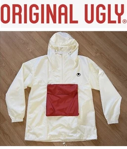 Original Ugly Herren Pullover mit Kapuze Color Block Größe L Polyester  - Bild 1 von 12