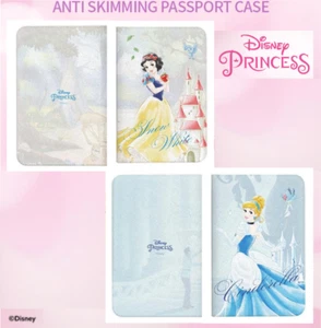PRINCESS Passport Cover - Cinderella, Snowehite SAFFIANO Disney Licensed - Picture 1 of 8