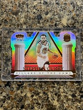 Stephen Curry 2022-23 Panini Crown Royale Pillars Of The Game 02/99 Rare SP Mint