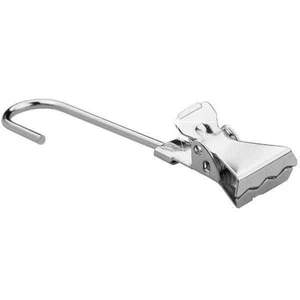 4 Edelstahl Klemmhaken Klemmhalter Tuchhalter Handtuchklammer Geschirrtuchhalter - Bild 1 von 1