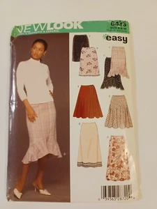 SIMPLICITY NEW LOOK VINTAGE MISSES SKIRT PATTERN 6433 SIZE 8-18 - Picture 1 of 5