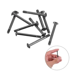  10 Pcs Lange Schraube Ersatz-Computerschrauben Flachkopfschrauben - Afbeelding 1 van 12