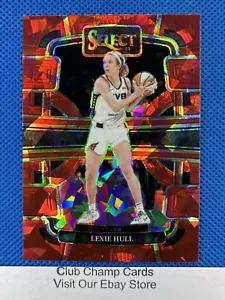 2024 #79 Lexie Hull Panini WNBA Select Basketball Concourse Red Ice Prizm - Bild 1 von 2