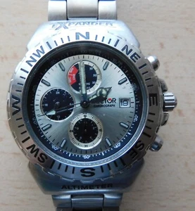 OROLOGIO UOMO SECTOR EXPANDER 303 ALTIMETRO UOMO QUARZO CINTURINO ACCIAIO SPORT - Foto 1 di 17