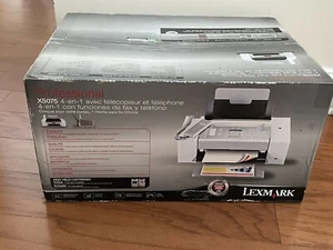 Lexmark X5075 Multifunction Color All In One Inkjet Printer Copy Scan Fax Copier - Picture 1 of 4