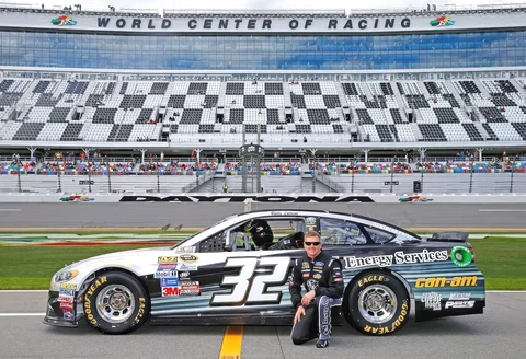 Bobby Labonte NASCAR 2016 Daytona 500 13"x19" Poster Gloss Photo Print Cover