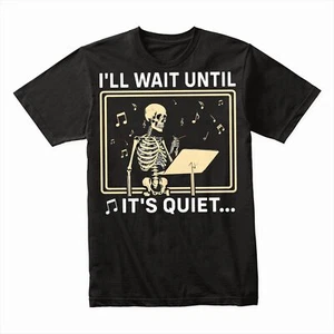 Camiseta I'll Wait Until It's Quiet Funny Introvert Humor, Cómoda Camiseta Regalo - Imagen 1 de 16