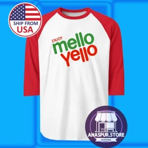 Enjoy Mello Yello Hombre Rojo Raglán Talla S-2XL - Imagen 1 de 1