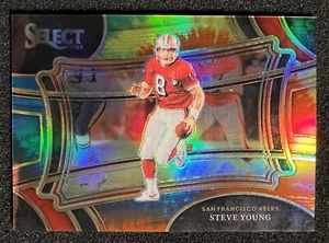 2023 Panini Select Steve Young Tie-Dye Prizm /25 Field Level 49ers HOF #384 - Bild 1 von 2