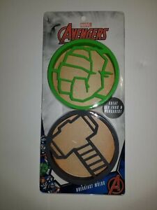 Avengers Silicone Mould Mold Thor Hulk pancake eggs