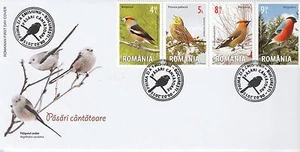 Romania COVER 2015 Birds finch chaffinch FIRST DAY POSTAL HISTORY NATURE  - Picture 1 of 1