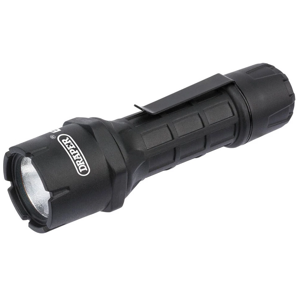 Draper 51751 1W CREE LED Waterproof Torch (1 x AA Battery Required) - Image 1 of 1
