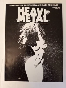 HEAVY METAL #183 FRANK MILLER-CBLDF (LIMITED TO 5000) 1987 - Picture 1 of 6