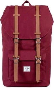 Herschel Little America Laptop Rucksack, Windsor weinrot/hellbraun - Bild 1 von 8