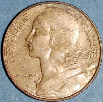 France 20 Centimes 1984 KM# 930 - Image 1 of 2