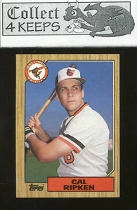 1987 Topps #784 Cal Ripken Jr (HoF Baltimore Orioles) - Picture 1 of 2