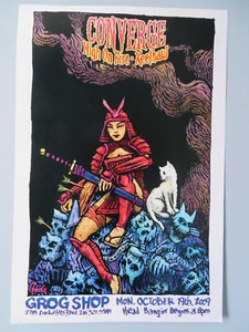 CONVERGE HIGH ON FIRE KEELHAUL show POSTER - Bild 1 von 1