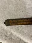 Vintage Stanley Rule & Level co. No. 84 boxwood and brass folding rule