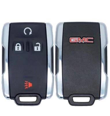 GMC SIERRA keyless entry remote smart key fob transmitter clicker 13580082 OEM - Image 1 of 2