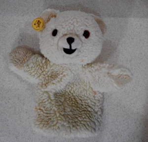 Marioneta de mano de peluche 1986 suavizante de tela oso de peluche publicidad - Imagen 1 de 9