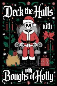 GOTH WEIHNACHTSPOSTKARTEN, Gothic 8 Stück, Scrapbook Junk Journal Kunstkarten 4 x 6 - Bild 1 von 12