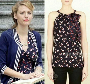 GUCCI TOP BLOUSE BEACH BALL PRINT JERSEY HEARTBEAT BOW $1,250 sz M Medium - Picture 1 of 10
