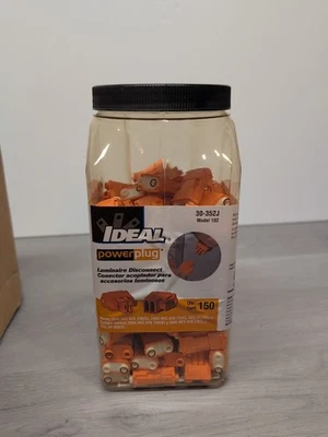 Ideal PowerPlug Luminaire Disconnects 30-352J (Qty 150) - Image 1 of 3