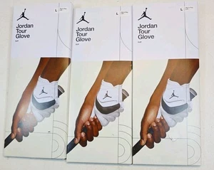 Three (3) Nike Jordan Tour Gloves Left Hand - Cadet Large *NEW* - Picture 1 of 1