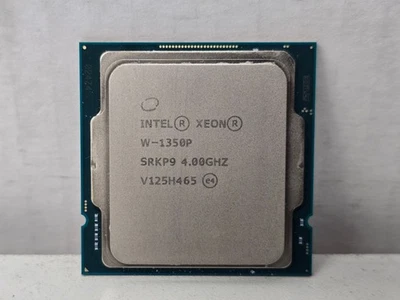 Intel Xeon W-1350P SRKP9 6 Core 4.0 GHz Workstation CPU Processor LGA1200 - Image 1 of 4