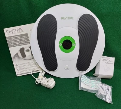 REVITIVE Circulation Booster Foot Massager, White. Model RLV. With electrode pad - Image 1 of 4