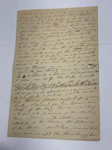 GRAINGER TENNESSEE PLANTAGENPACHT 1839 VERTRAG SGN GILL & LANG - Bild 1 von 9