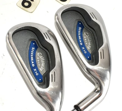 Juego de palos regulares de golf Callaway X-16 Steelhead 2p 5-6 hierros diest... - Imagen 1 de 4