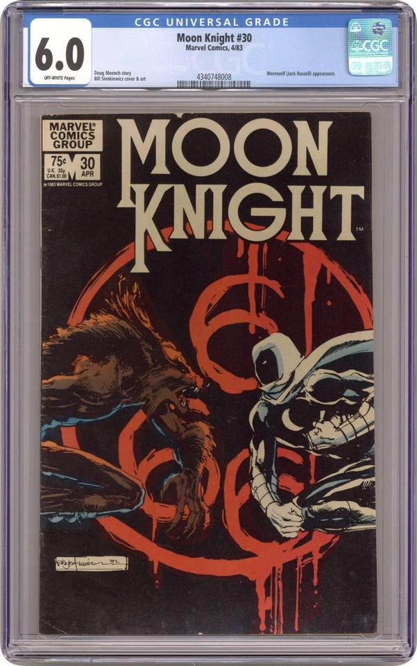 Moon Knight #30 CGC 6.0 1983 4340748008 - Image 1 of 1