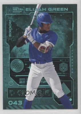 2023 Skybox Metal Universe Champions Aqua Elijah Green #043 - Image 1 of 2