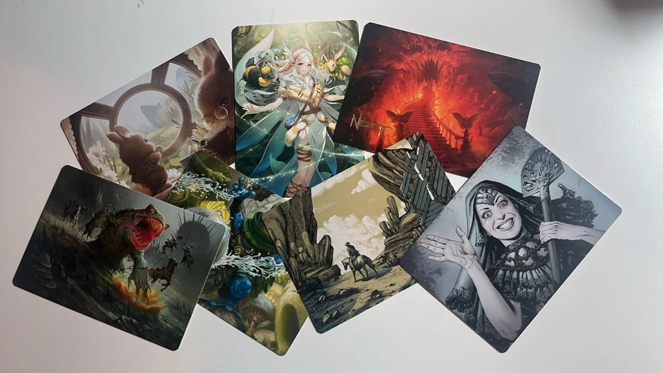 LOTE DE 25 CARTAS DE ARTE DISTINTAS (NEAR MINT) - MAGIC: THE GATHERING - Imagen 1 de 1