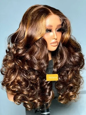 100% Vietnamese Human Hair HD Lace Wig , SDD, 5x5, 250% Density, Bouncy Hair - Image 1 of 2