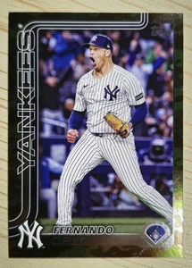 2025 Topps Update Fernando Cruz Camouflage Foil /25 #US163 Mint! - Picture 1 of 2