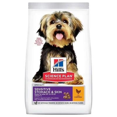Hill's Science Plan Adult 1+ Sensitive Stomach & Skin Small & Mini mit Huhn - Bild 1 von 4