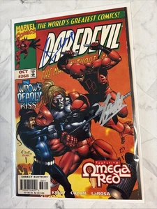 Daredevil #368 - 2X SIGNED STAN LEE & CHARLIE COX WITH COA! (Marvel 1997) - Picture 1 of 13