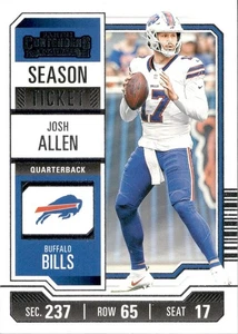 Josh Allen - 2023 Panini Contenders Football #11 - Bild 1 von 2